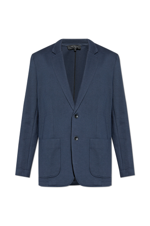 Blazer with open lapels