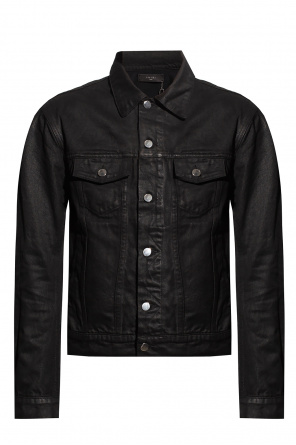 lark denim jacket allsaints jacket lark washed black