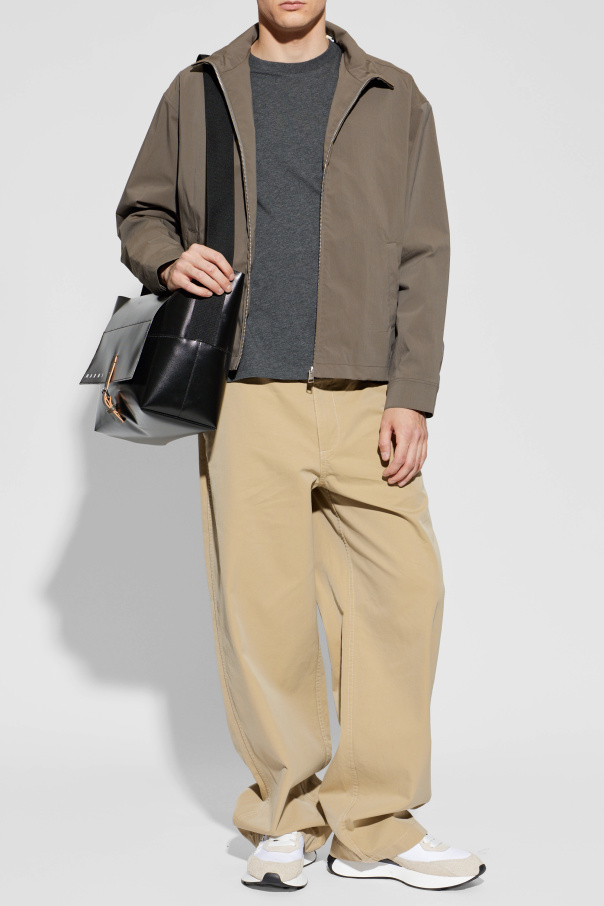 FRAME Jacket with stand-up collar