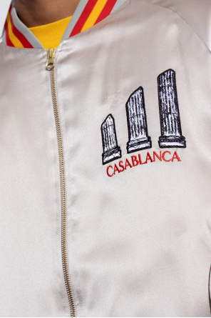 Casablanca Silk bomber gumow Iconic