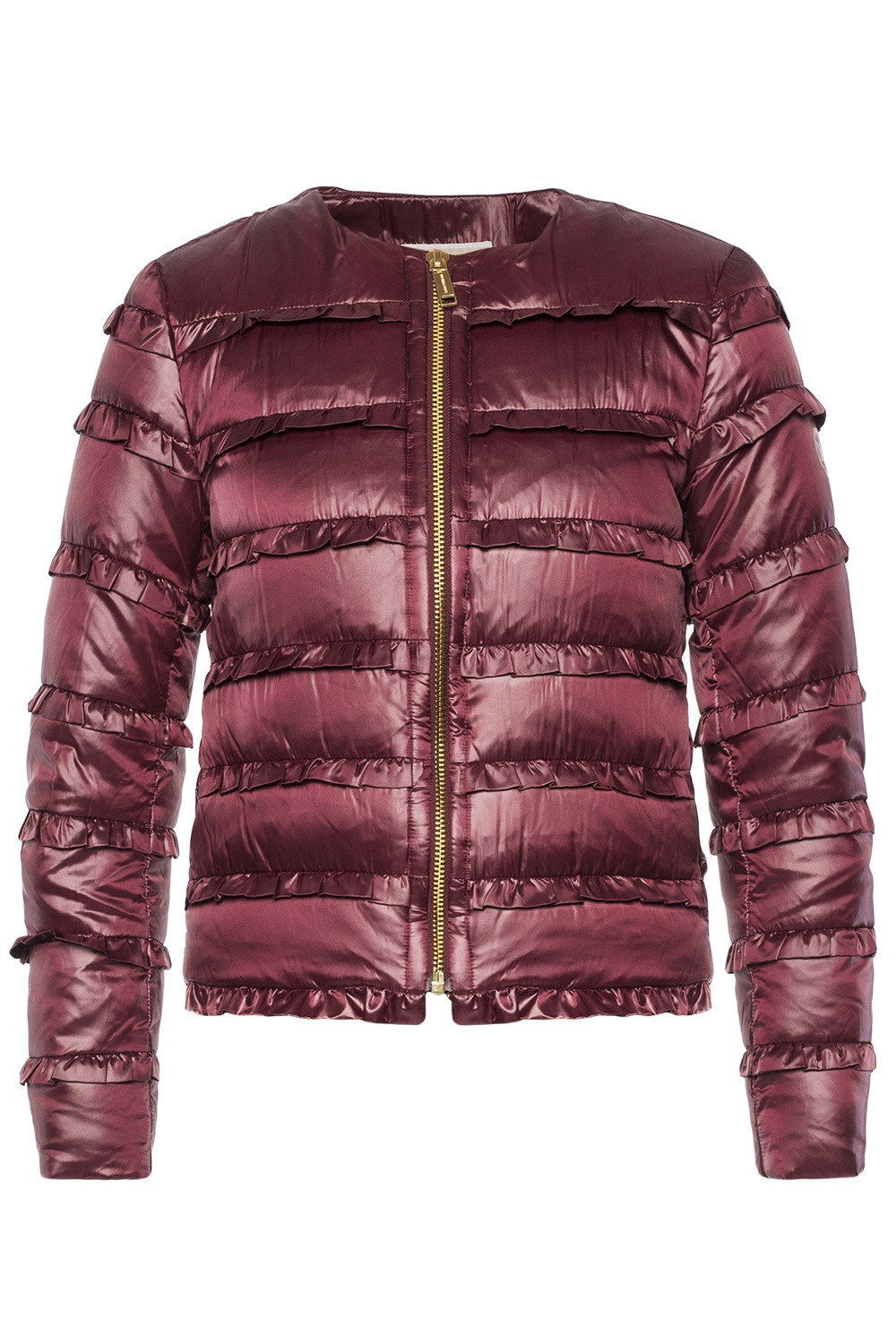 Burgundy Quilted down jacket Michael Michael Kors - Vitkac Sweden