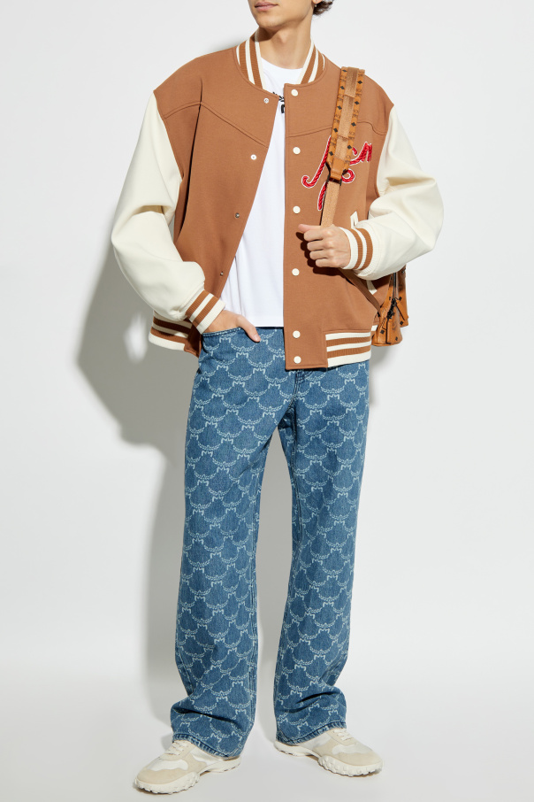 MCM Jacket in college style