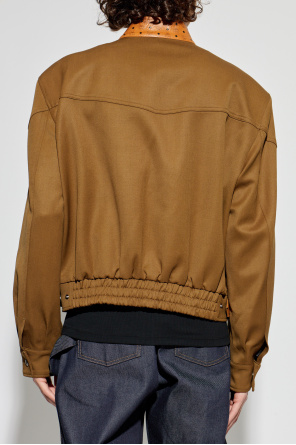 MCM Wool jacket with logo