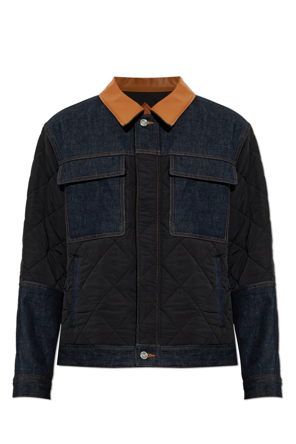 Heated jacket with collar od MCM