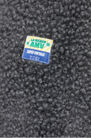 American Vintage Furry sweatshirt with logo patch
