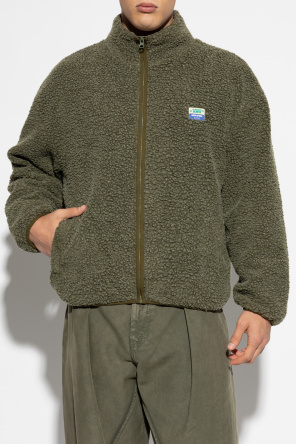 American Vintage Futrzana bluza z naszywką z logo