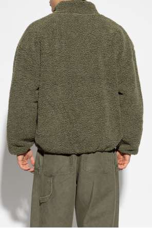 American Vintage Futrzana bluza z naszywką z logo