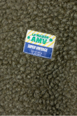 American Vintage Futrzana bluza z naszywką z logo