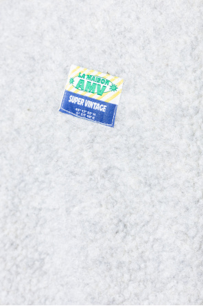 American Vintage Fellpullover mit Logo-Aufnäher