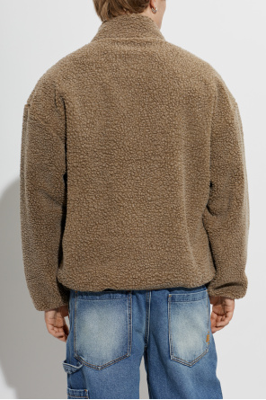 American Vintage Fleece sweatshirt with a stand-up collar
