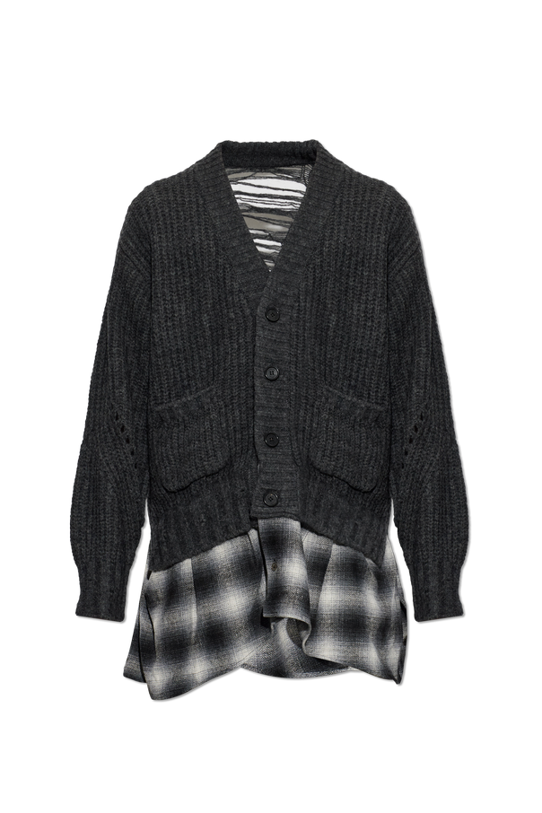 Cardigan in mixed fabrics od SONGZIO