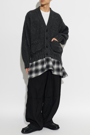SONGZIO Cardigan in mixed fabrics