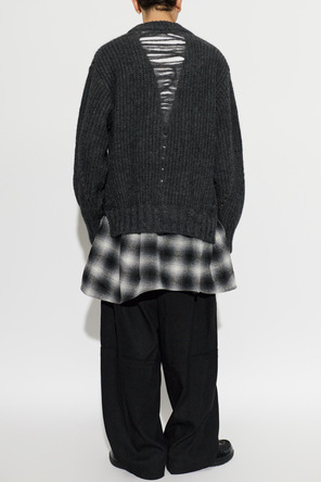SONGZIO Cardigan in mixed fabrics