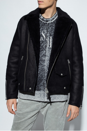 AllSaints ‘Miles’ shearling jacket