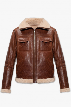 ‘jenson’ shearling jacket od Iro