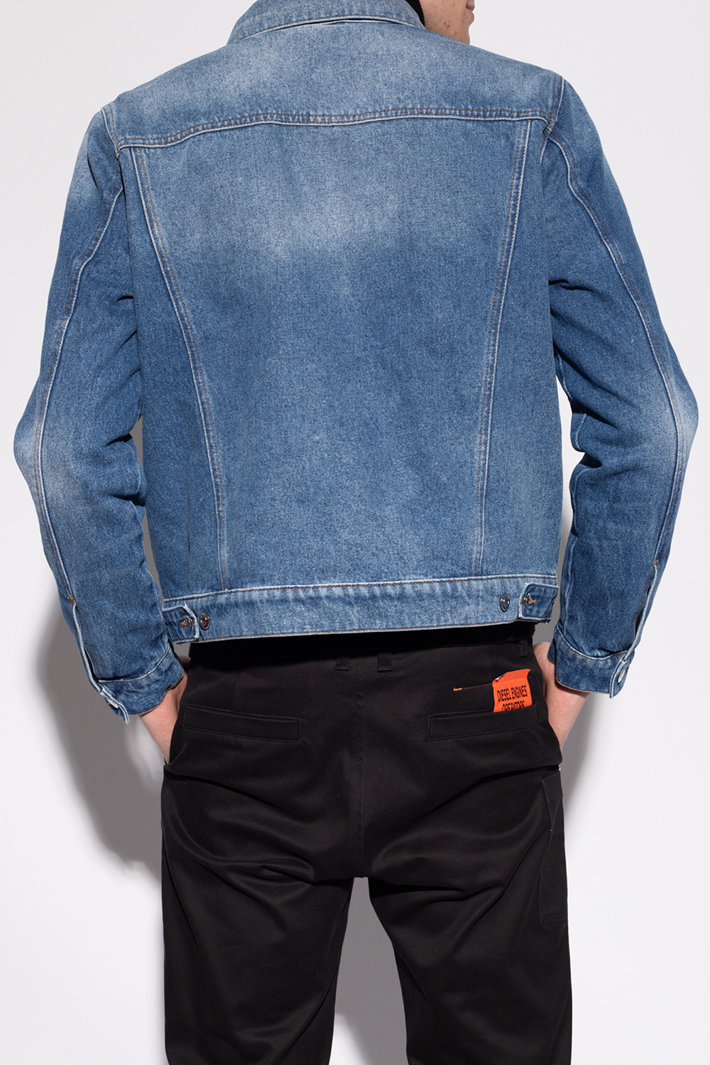 Iro Distressed denim jacket