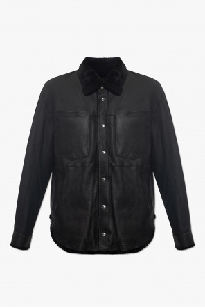 ‘holmy’ reversible leather jacket od Iro
