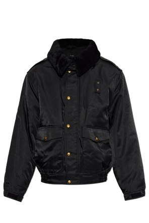 Fur-collar jacket