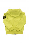 Stone Island Kids Sweatshirt com capucho Under Armour Rival Logo vermelho mulher