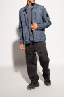 Stone Island NAVY BLUE Jacket with logo