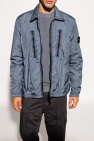 Stone Island NAVY BLUE Jacket with logo