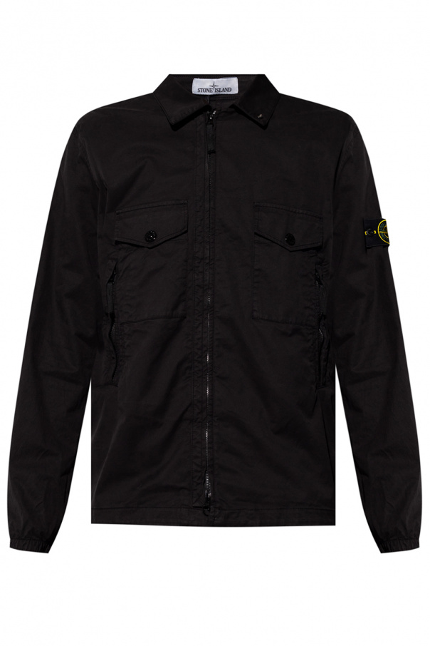 Stone Island Logo-patched aether jacket