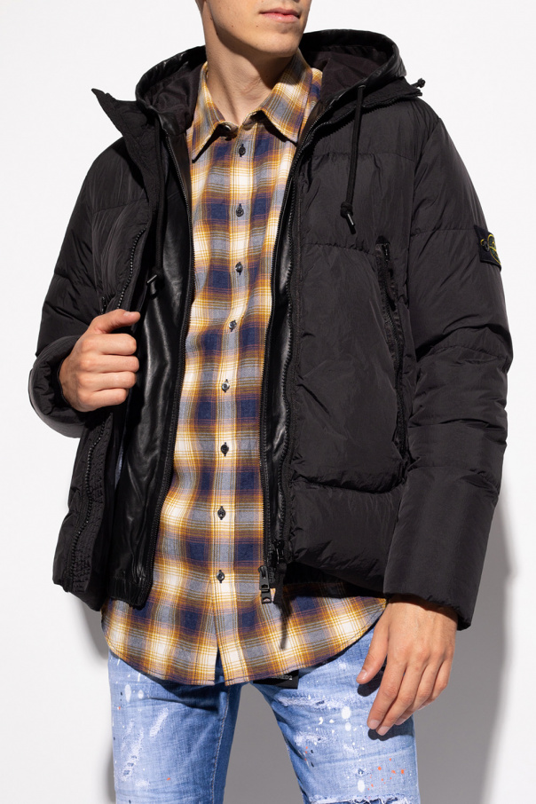 stone island quilted jacket