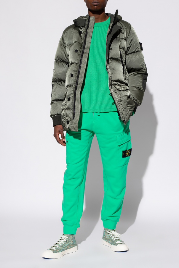 Stone Island Hooded down jacket