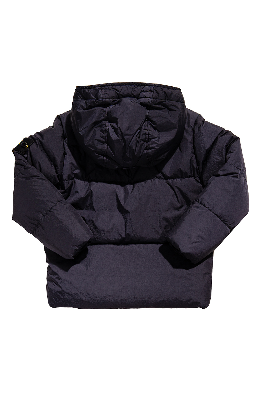 Mens Blue Casual Hoodie Down jacket