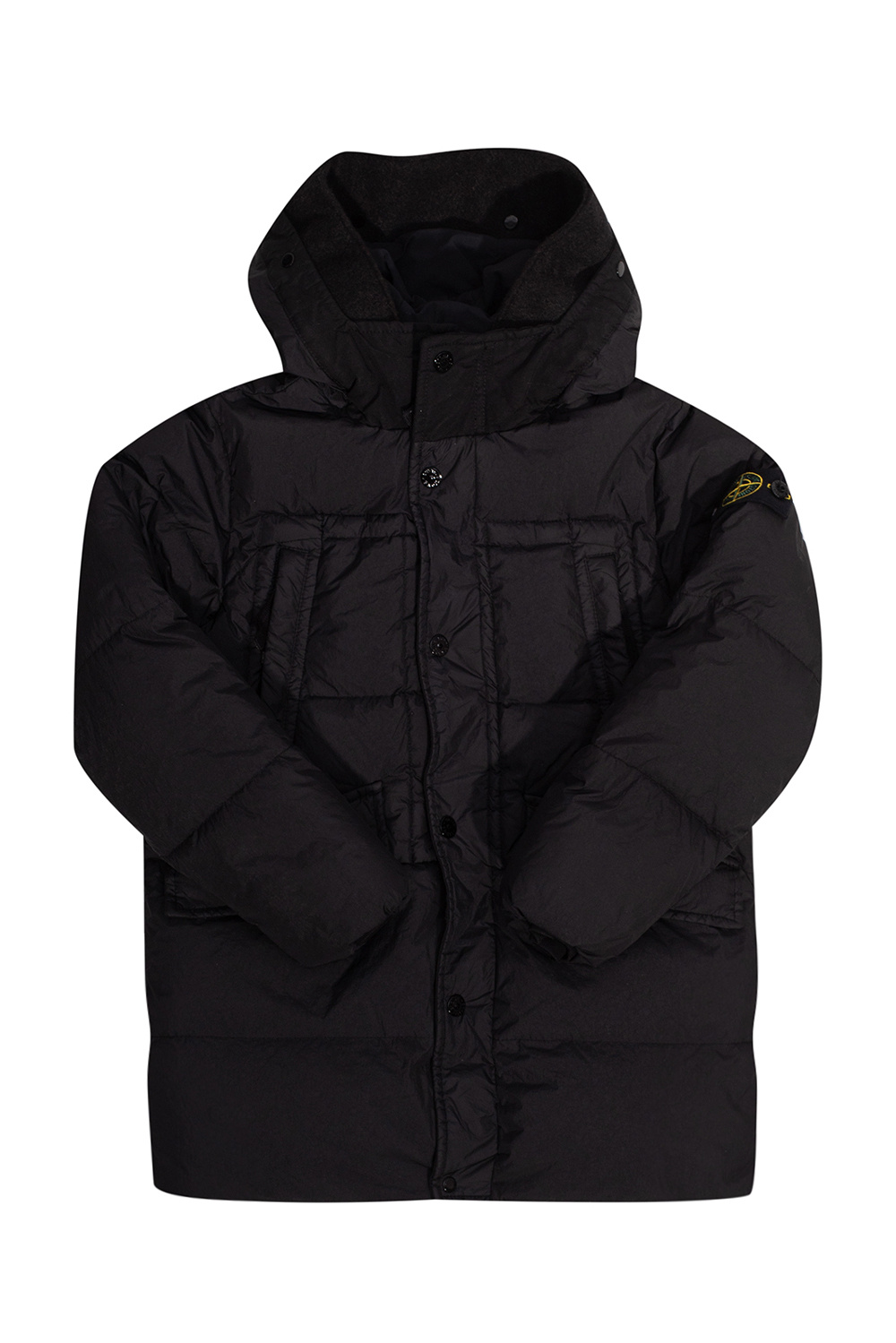 Stone Island Kids brown lined jacket