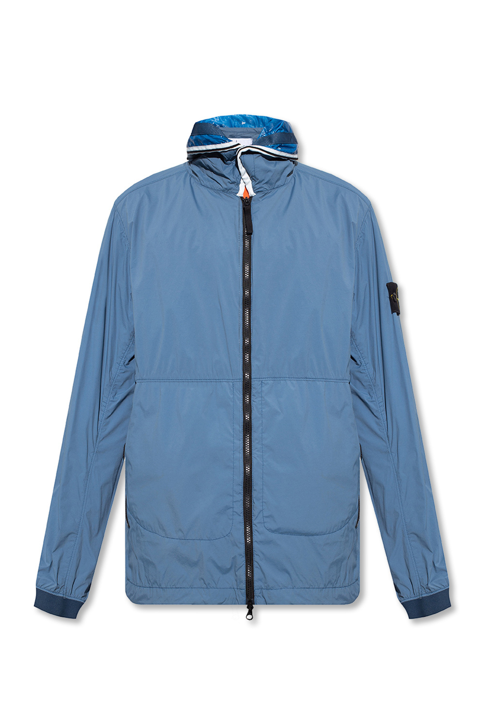 Stone Island Hooded rain jacket