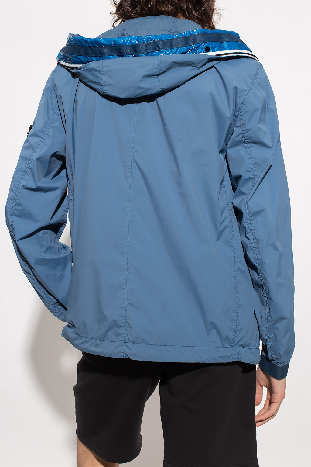 Stone Island Hooded rain jacket