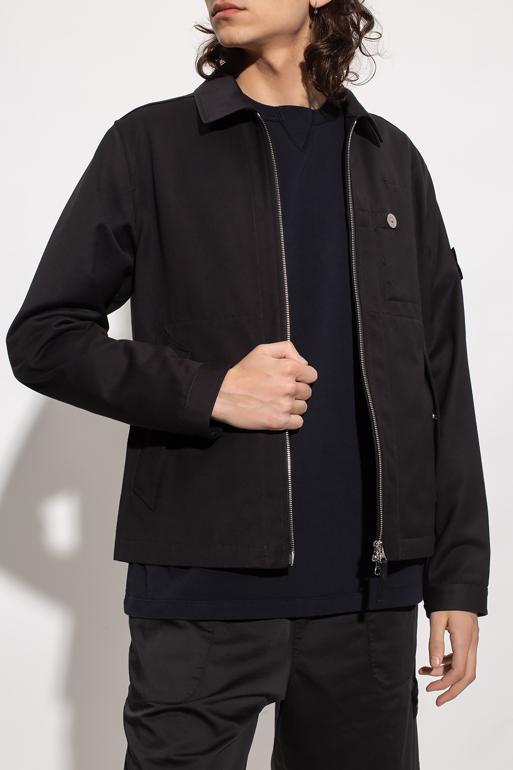 Stone Island Jacket with logo