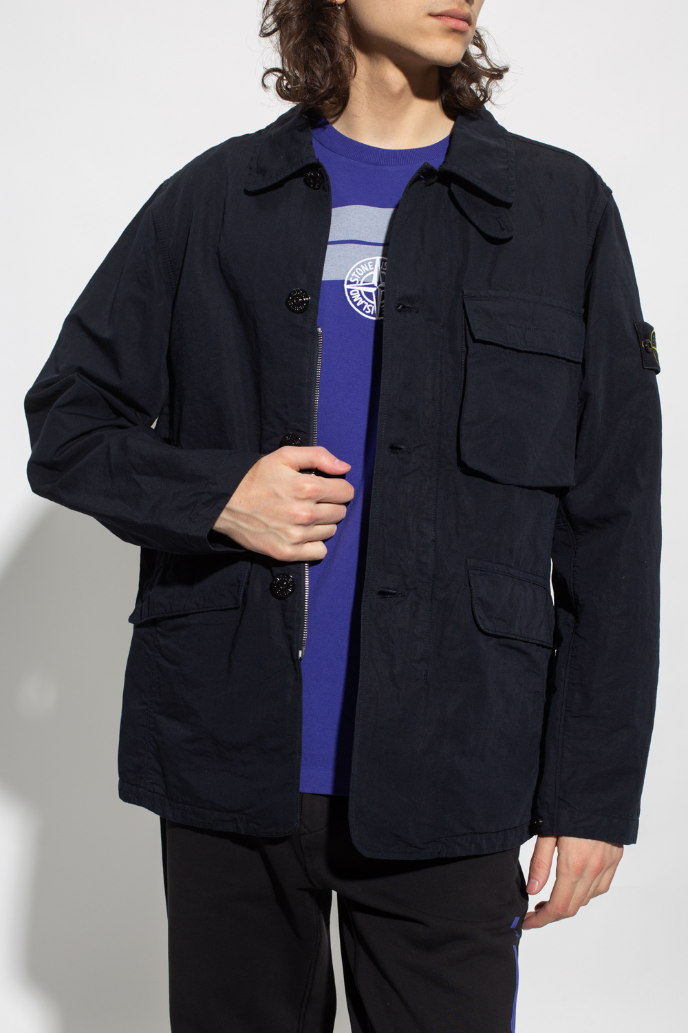 Stone Island Jacket with logo