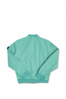 Sweatshirt com capuz Superdry Code Logo Chenilla Os azul marinho mulher Bomber jacket