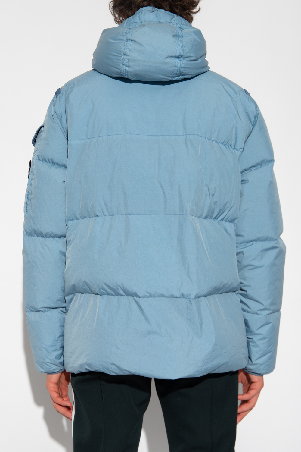 Stone Island Hooded down jacket