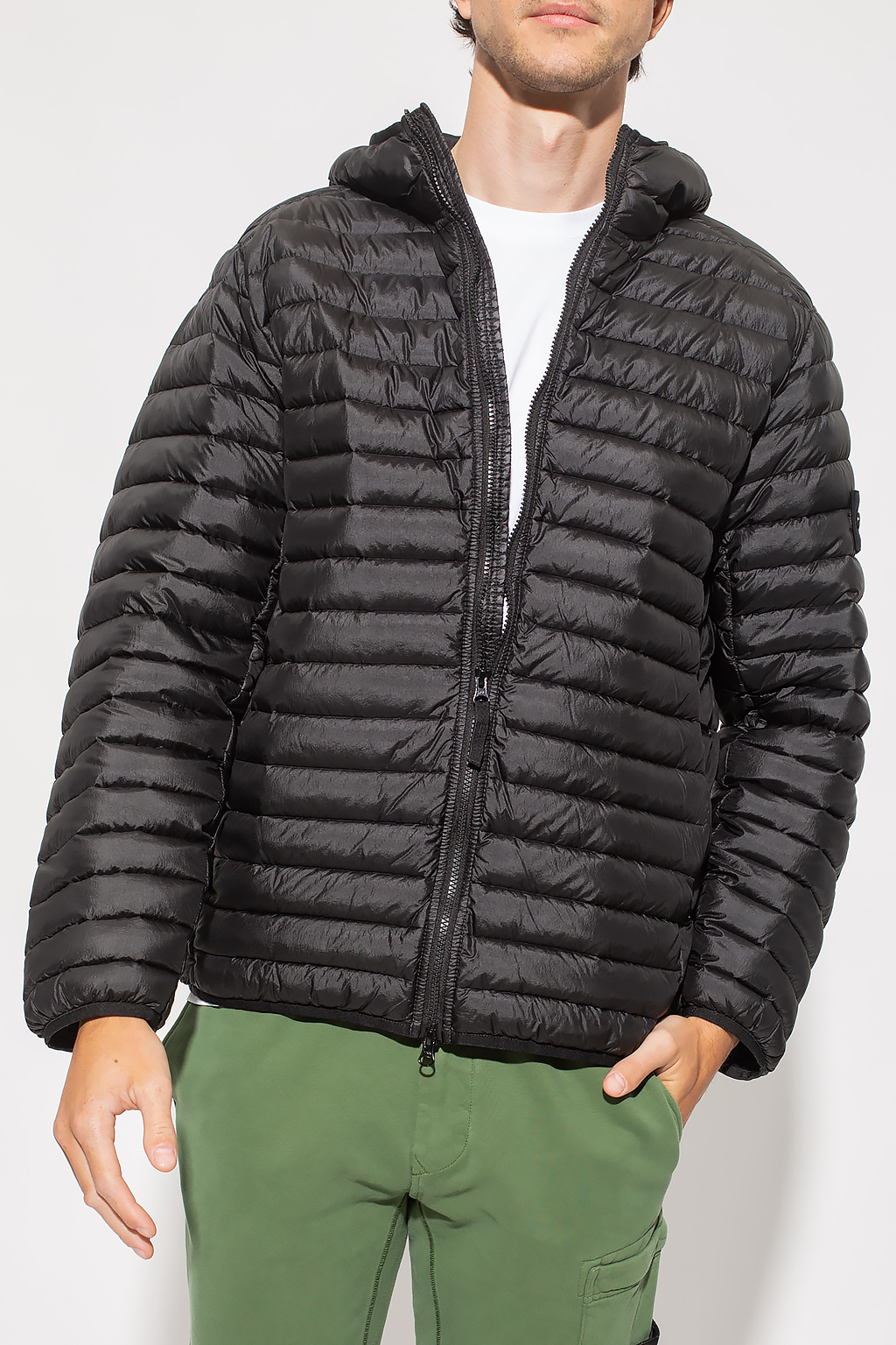 Stone Island Hooded down jacket