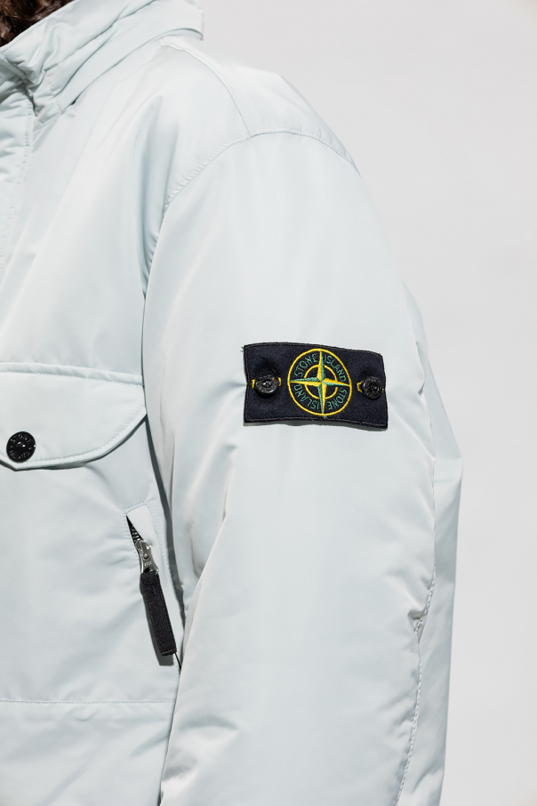 Jacket with logo Stone Island - Vitkac GB