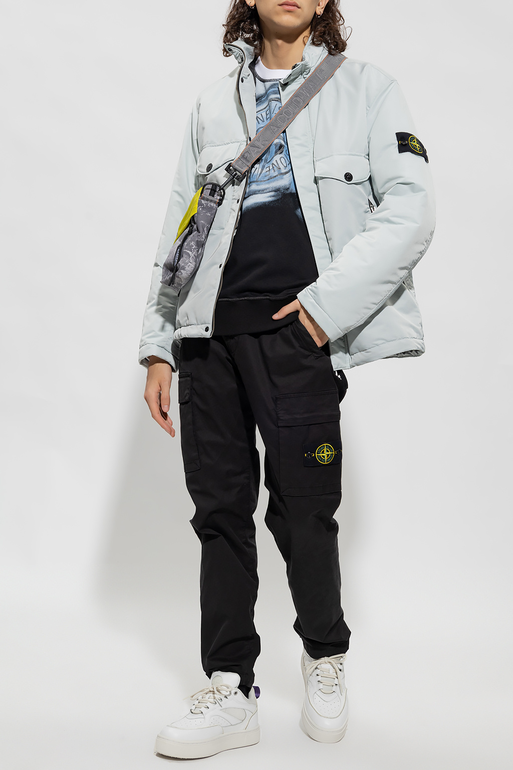 Stone Island Jacket with logo