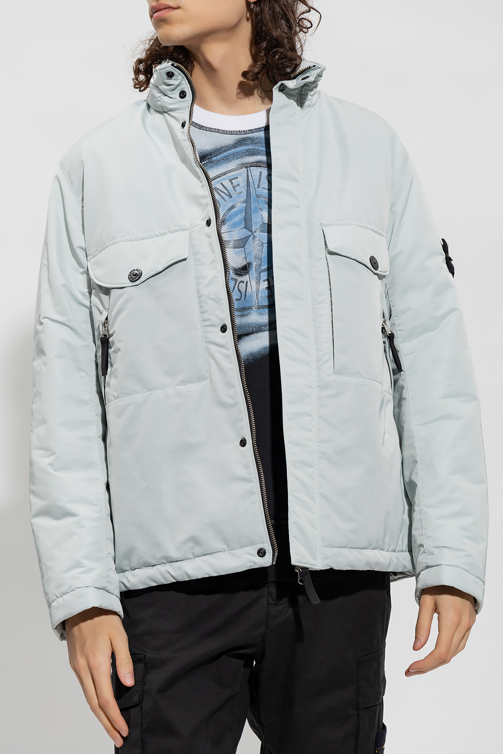 Stone Island Jacket with logo