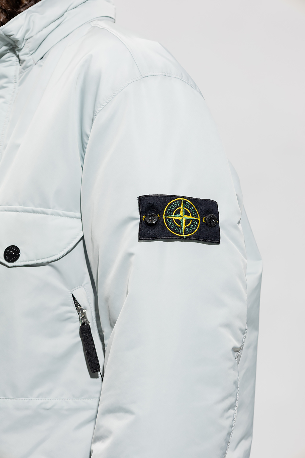 Stone Island Hållbar John smith Kortärmad T-shirt Abu