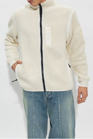 Stone Island natasha zinko nz kurtka print double layered cotton hoodie jacket item