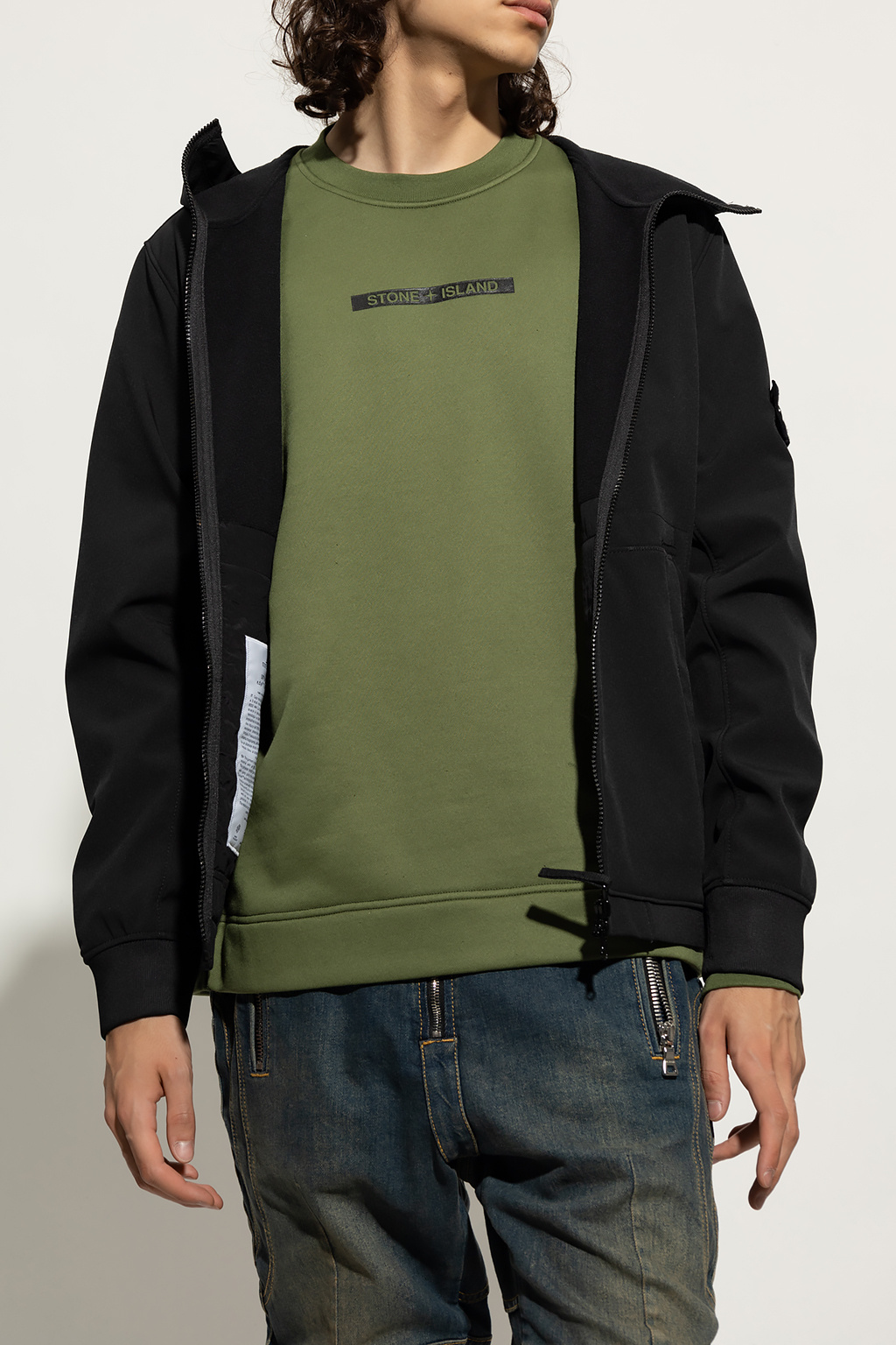 Stone Island Jacket with logo