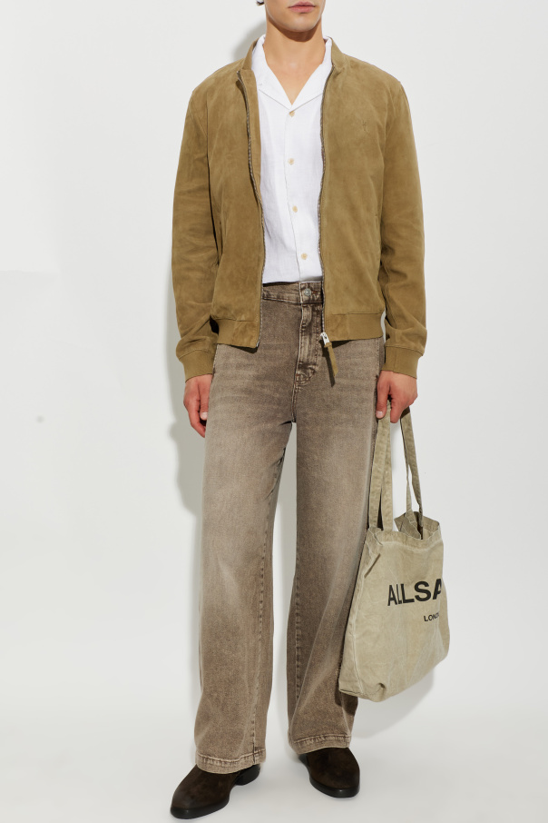 AllSaints Suede jacket ‘Morten’