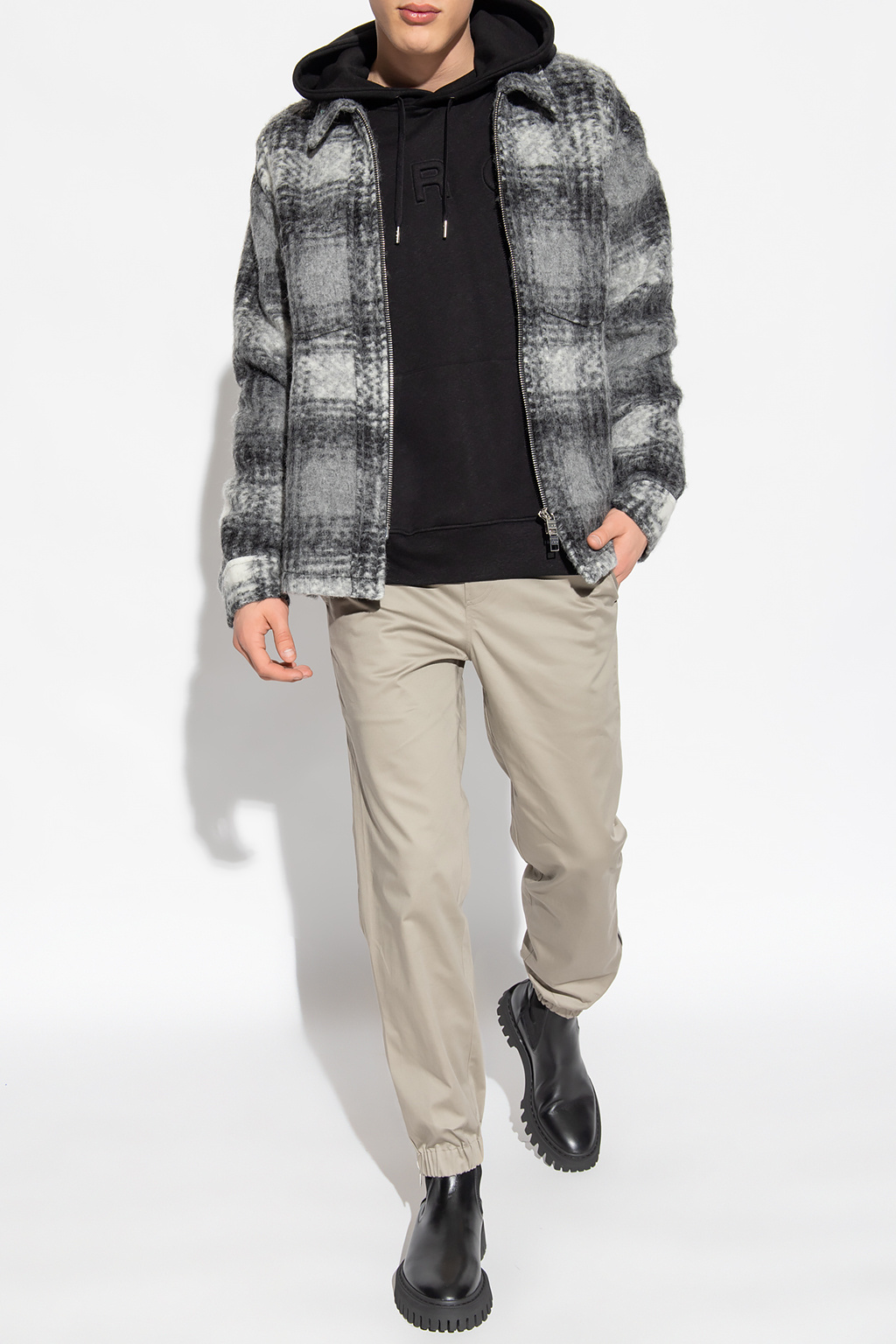 Iro Checked jacket