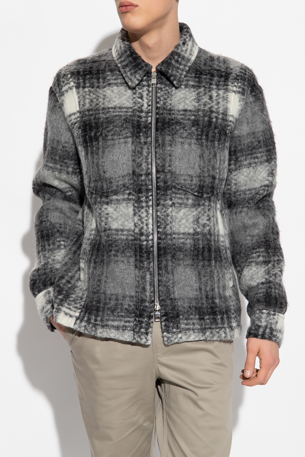 Iro Checked jacket