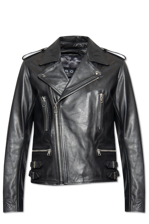Iro ‘Erik’ leather Julien jacket