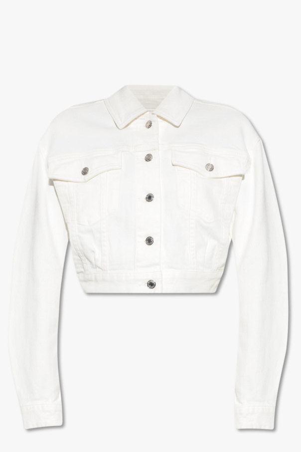 Michael Michael Kors laminated-finish shirt jacket