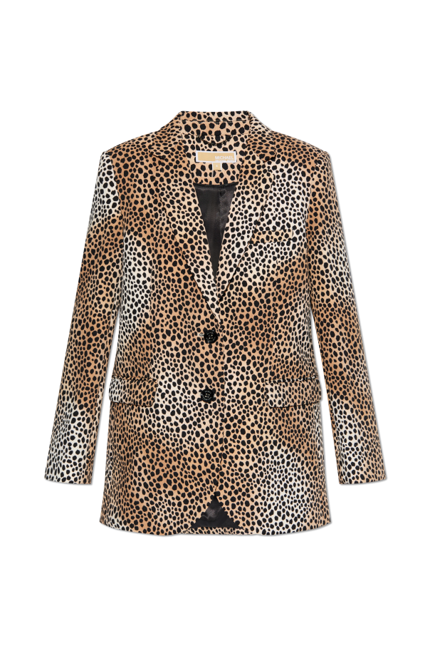 Michael Michael Kors Blazer with animal print