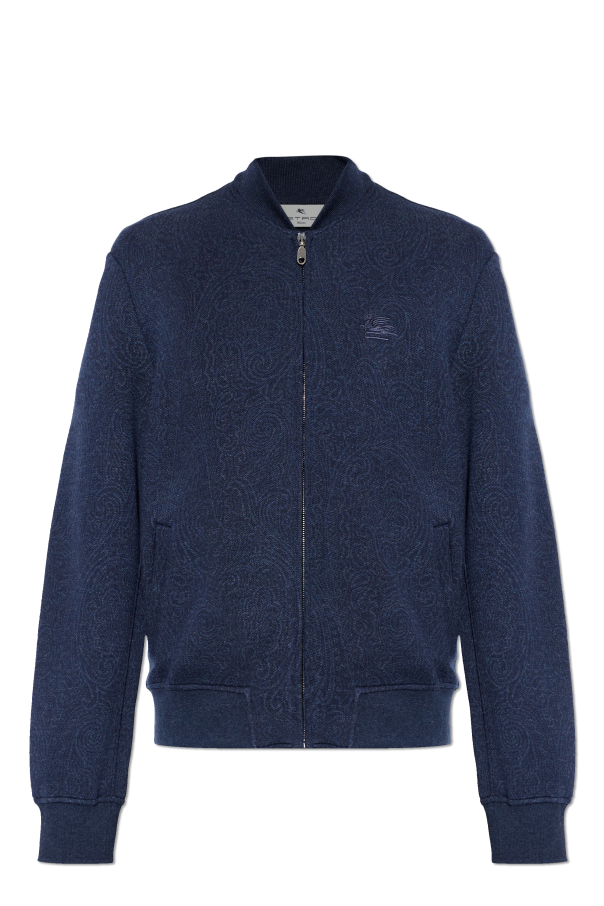 Sweatshirt with embroidered logo od Etro